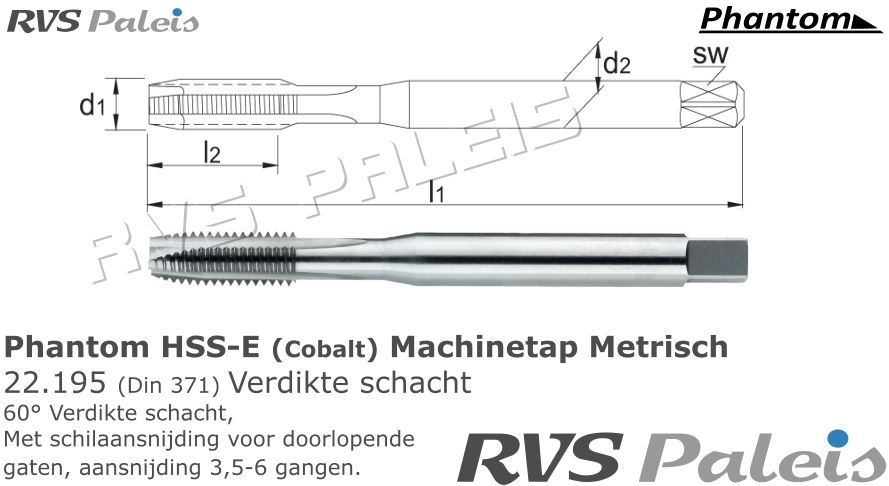 RVS  Metrisch - Doorlopend