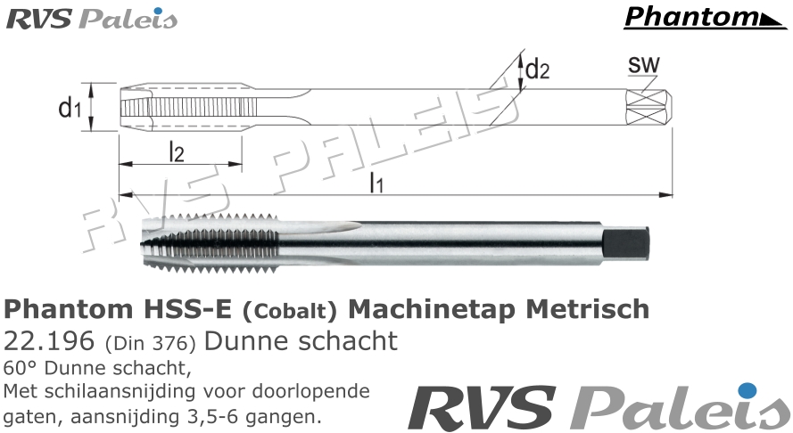 RVS  Metrisch - Doorlopend