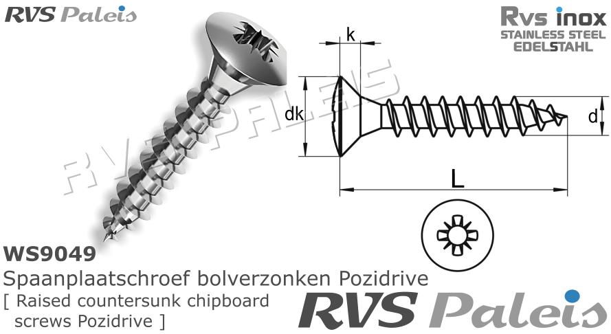 RVS Schroef 