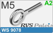 RVS  Oogbouten Ws 9078 A2 M5