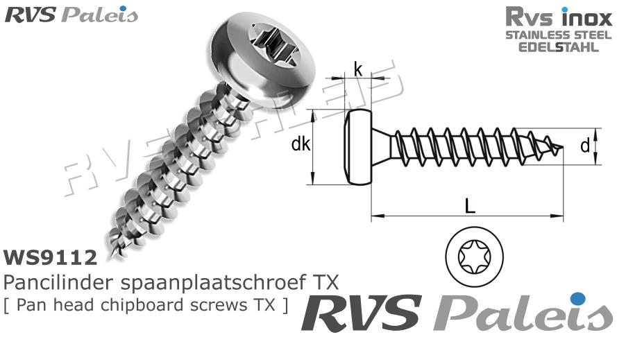 RVS Schroef 