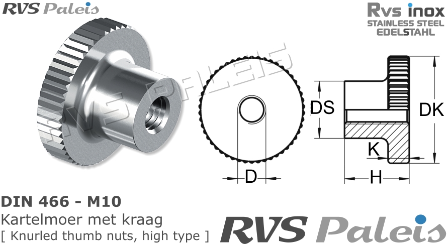 RVS  Din 466 - A2 - M10