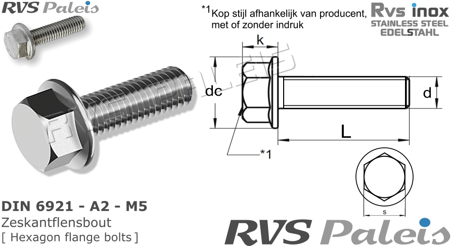 RVS Bout Din 6921 - A2 - M5