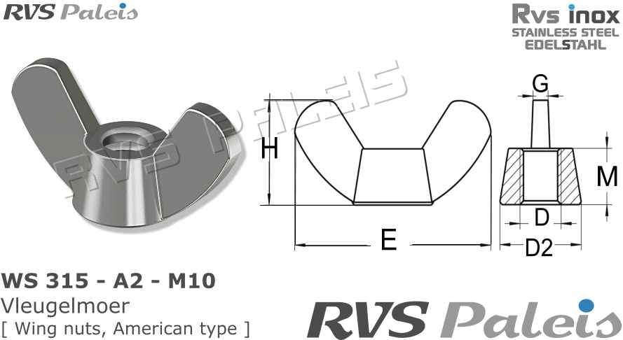 RVS  Ws 315 - A2 - M10