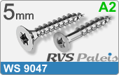 RVS Schroef Ws 9047 Ws 9047 - A2 5
