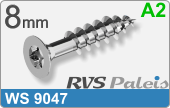 RVS Schroef Ws 9047 Ws 9047 - A2 8