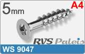 RVS Schroef Ws 9047 Ws 9047 - A4 5