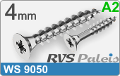 RVS Schroef Ws 9050 Ws 9050  A2  4
