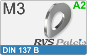 RVS  Veerring Din 137b M3