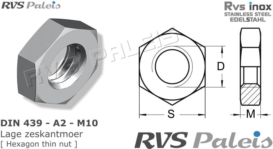 RVS  Din 439 - A2