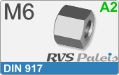 RVS din 917  a2  m6