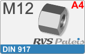 RVS din 917  a4  m12