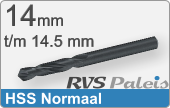 RVS normaal 14  14,5mm