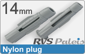 RVS nylon  plug  14