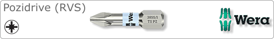 RVS  Bits Pozidrive (rvsinox)