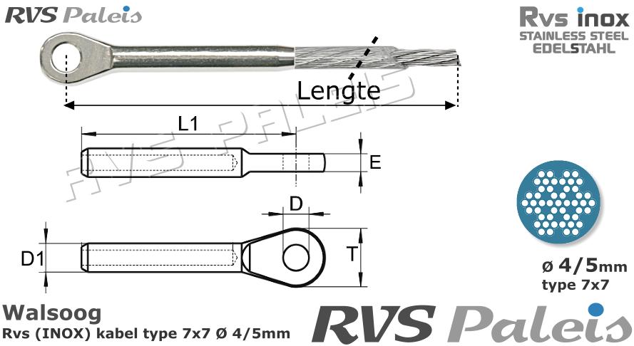 RVS  1xm8317-7x7-4-5