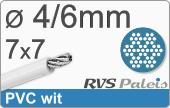 RVS  Geassembleerde Kabel 46mm(7x7)