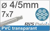 RVS  Geassembleerde Kabel 45mm(7x7)