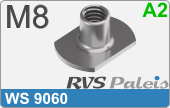 RVS  Aanlasmoer Ws 9060  A2  M8